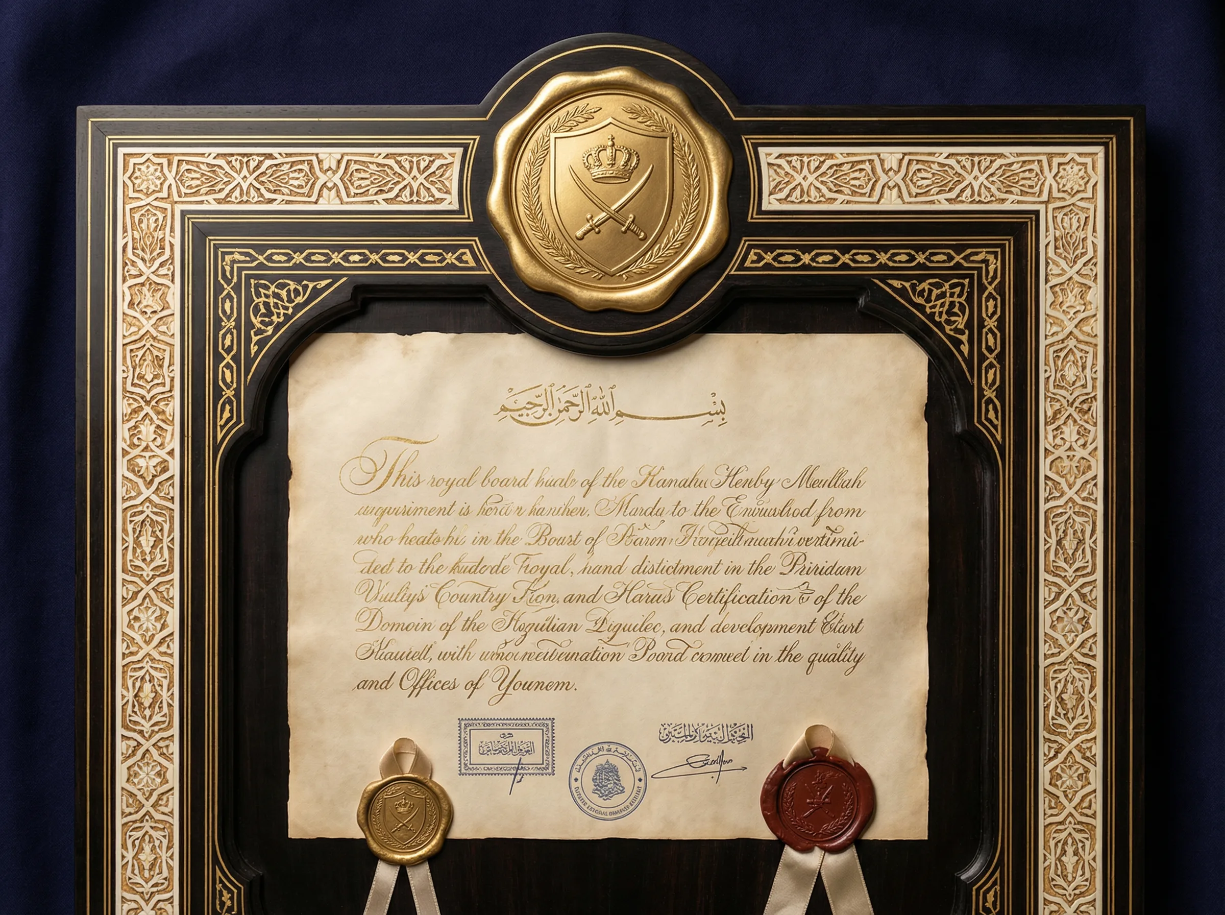 东升国际绿洲宝殿认证徽章